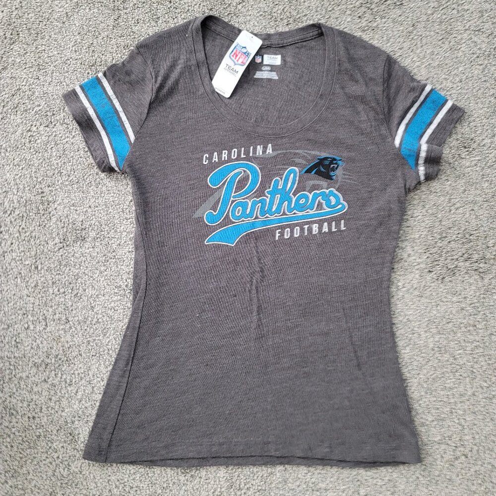 NFL Carolina Panthers Scoop Neck T-shirt Large New with Tag!